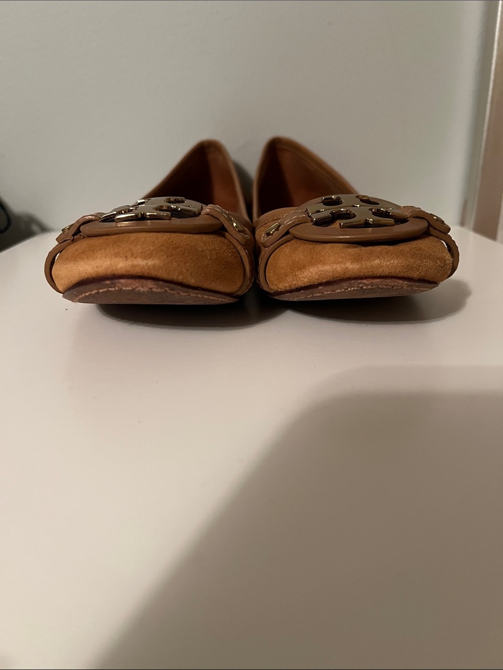 Tory Burch Suede Ballet Flats-Size 10 - Picture 10 of 10